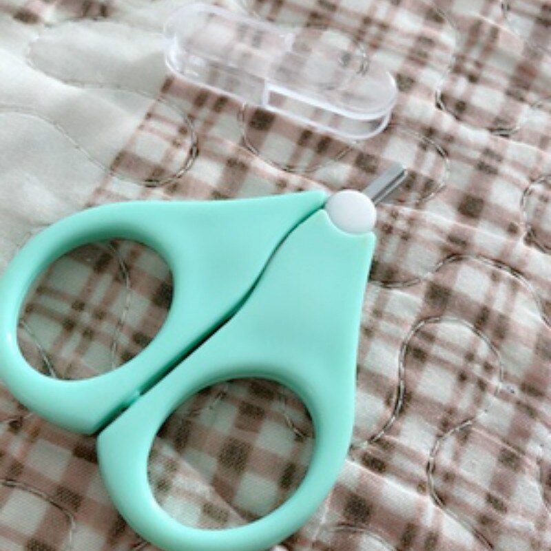 Mignon pratique sécurité coupe-ongles ciseaux Cutter pour -né quotidien bébé ongles coquille cisaillement manucure outil bébé ongles ciseaux
