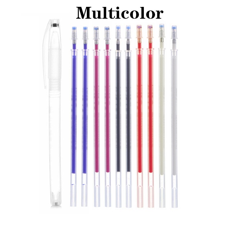1Set Heat Wrap Fade Out Fabric Markers Pen High Temperature Disappearing Marker Pens DIY Sewing Drawing Lines Accessories: 7