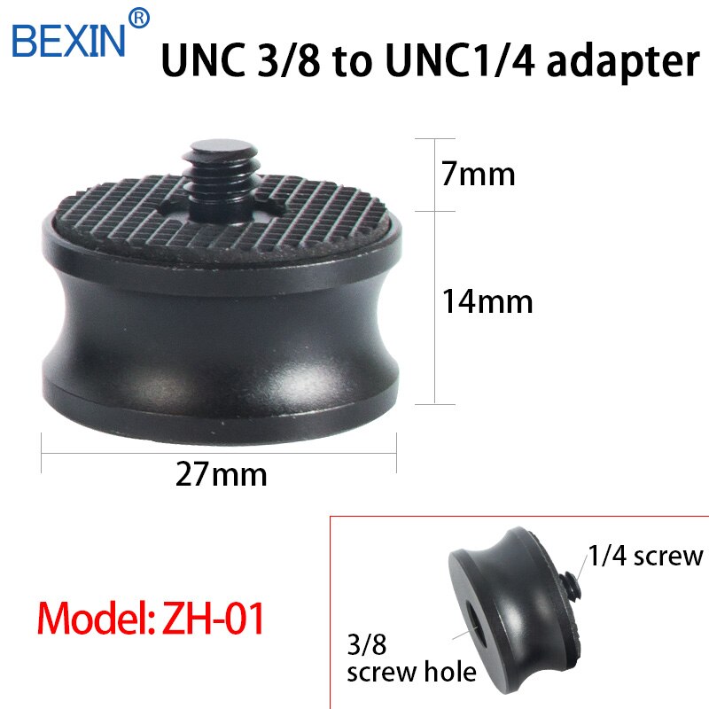 Camera Connection Conversion Screw Mount Adapter Camera Aluminum Alloy Screw For Digital Camera Tripod Monopod: 1PC ZH01