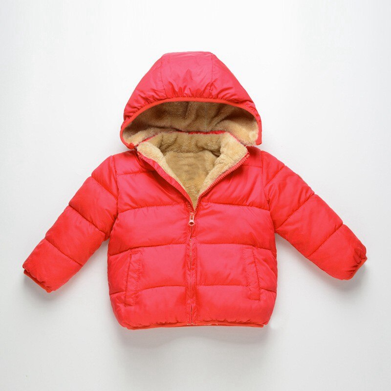Polaire hiver Parkas enfants vestes pour filles garçons épais velours enfants manteau vêtements de bébé infantile pardessus