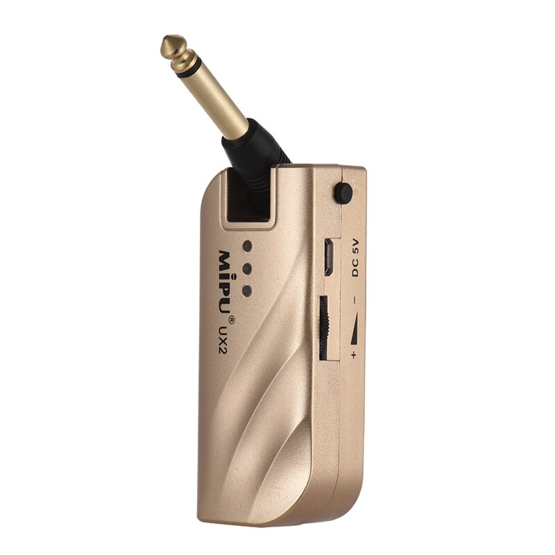 Wireless Uhf Microphone With Portable Usb Receiver For Ktv Dj Speech Amplifier Recording (2Mic)