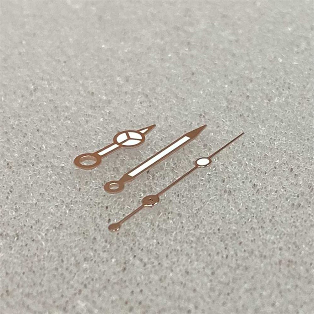 Groene Lichtgevende Wijzers Pointer Voor NH35/NH36 Horloge Beweging Modificatie Kits:  Rose Gold