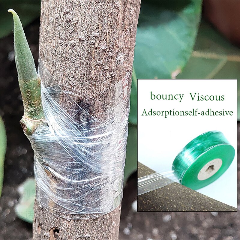 Cinta adhesiva de PVC para injertos, herramienta de jardinería para cortar árboles frutales, grabado de ramas y jardinería, accesorios para injertos, 2/3/5CM