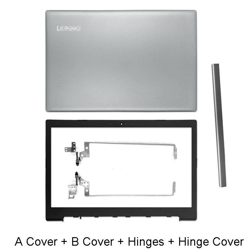Coque de téléphone Lenovo IdeaPad 330 – 15,-15isk, 330-15ABR, 330-15IKB, avec repose-paume, couvercle de charnière, couleur argent