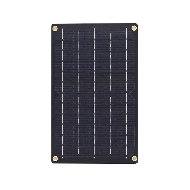 Mono Monocrystalline silicon Solar Panel 5V/6V 1A 6W Mobile Phone Charging Travel Outdoor Portable Charging Bicycle: Default Title