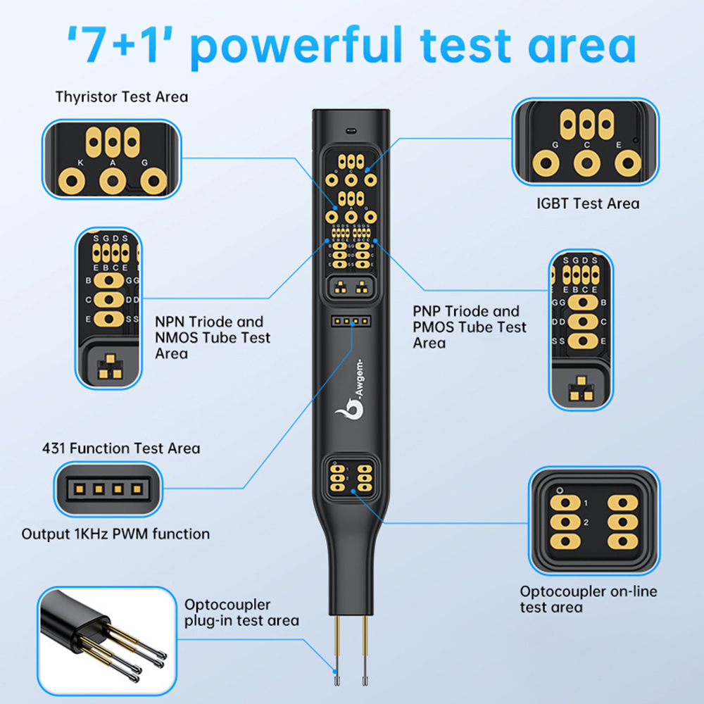 Optocoupler Tester Optocoupler Test Detection Tool Optocoupler Online Test Module Optocoupler Electronic Repair Tool