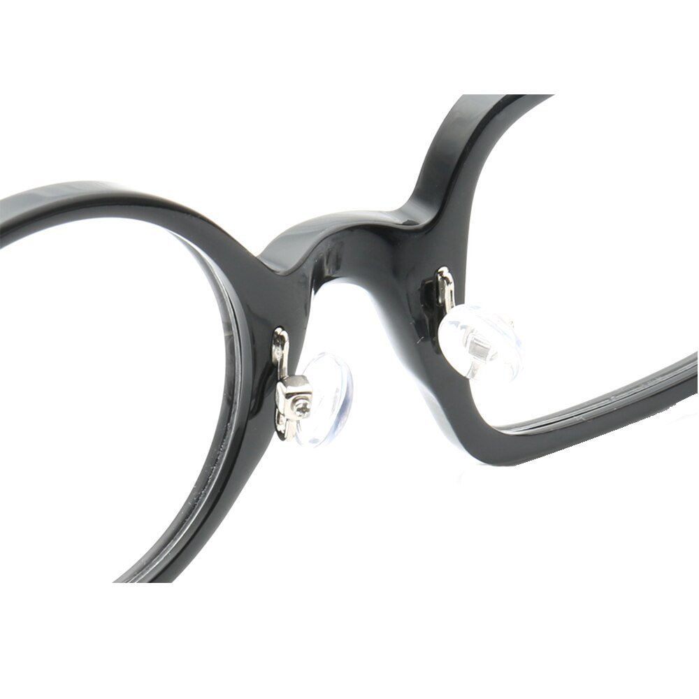 Lunettes de lunettes rondes carrées | Lunettes rétro légères faites à la main à bord complet, femmes hommes Prescription, lunettes de claires