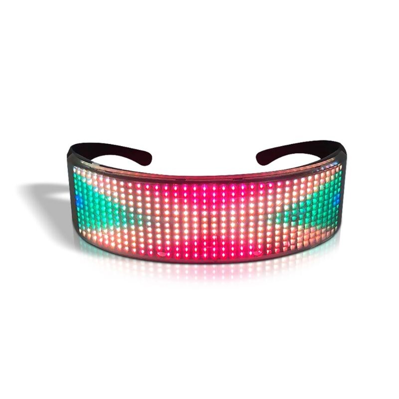 Bluetooth APP Control recargable por USB programable luz LED para fiestas B2QE