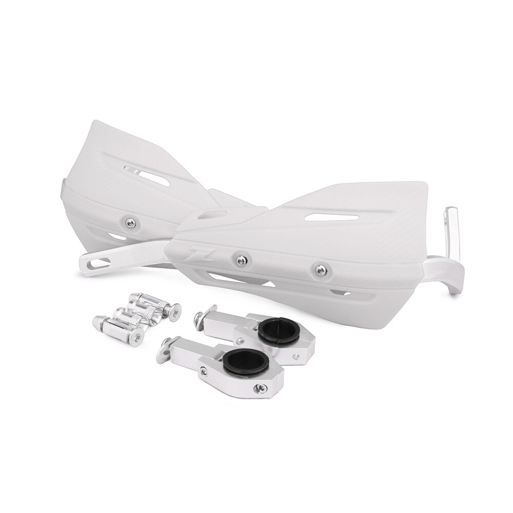 Motorrad Lenker Hand Wachen Handschutz Griff Schutz Für KTM EXC SX SXF SXS SMR XC XCF XCW XCFW 125 150 250 350 450 530: Weiß