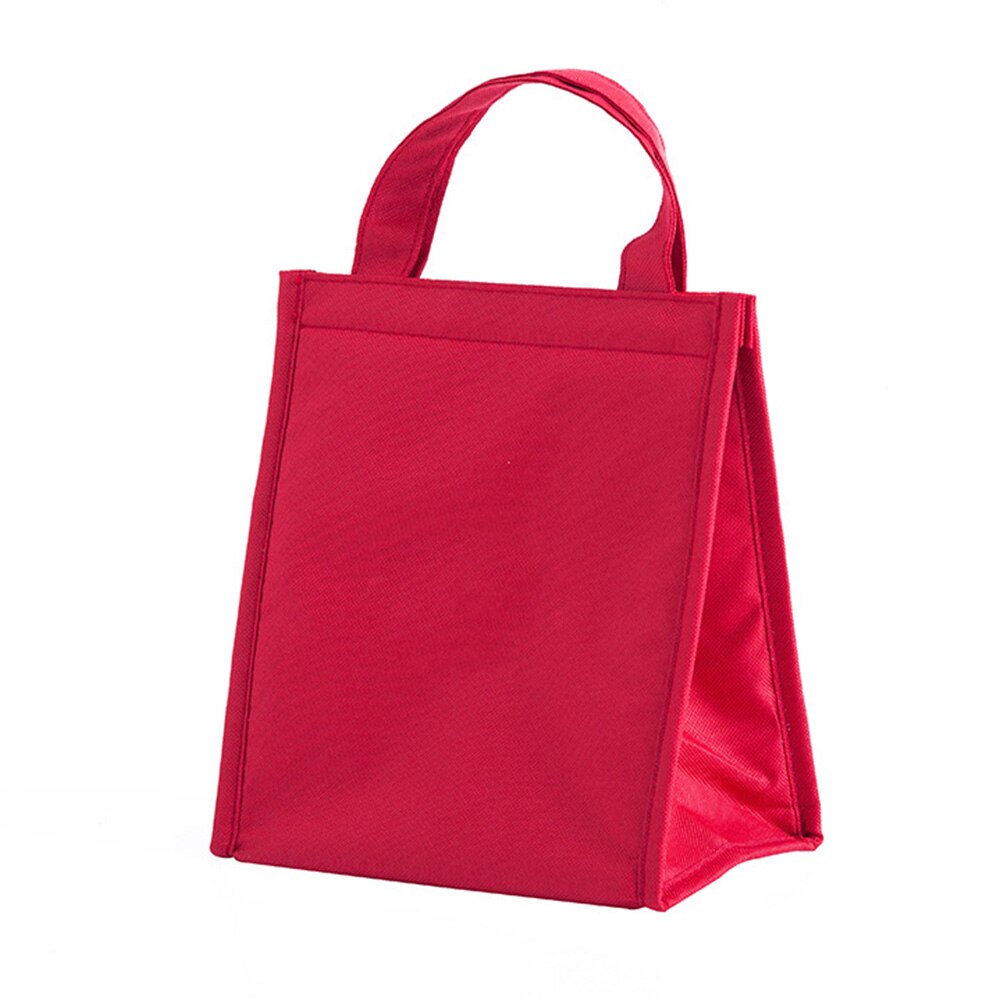 Simple style insulated lunch bag, insulated picnic aluminum foil waterproof lunch bag food preservation storage bag