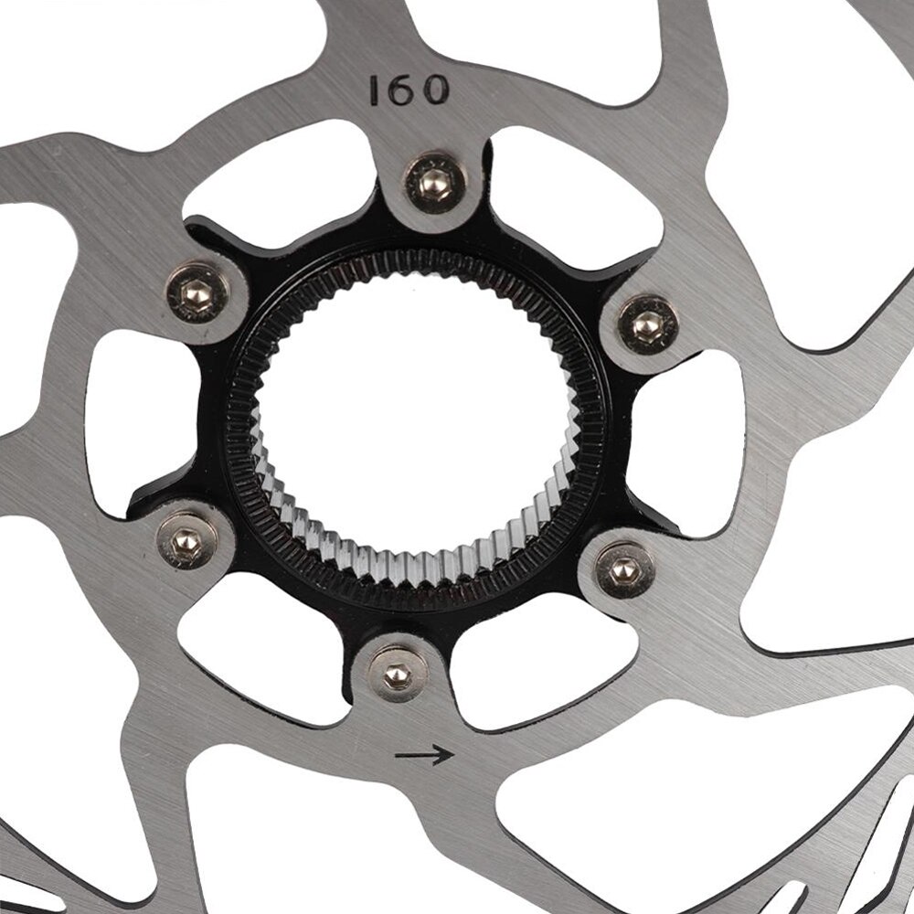 Nutt  rs6 terrengsykkel bremseskive 140mm 160mm senterlås bremsekloss hul varmeavledning skive bremseklosser sykkel deler