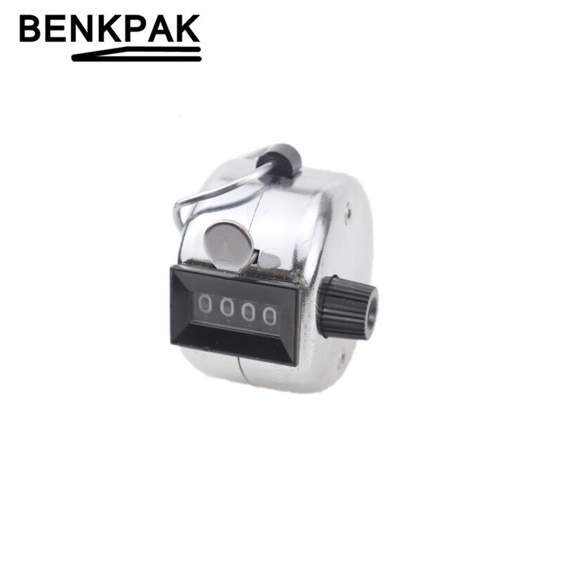 Counter 4 Digit Mechanical Clicker with Finger Ring