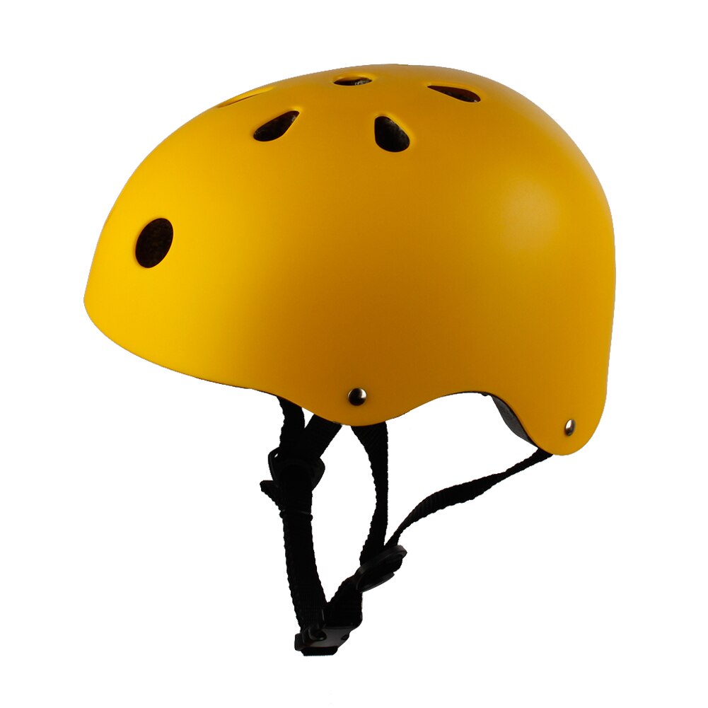 Skateboard Helm Hip Hop Rolschaatsen Helm Voor Volwassen Kinderen Kids Outdoor Fiets Dansen Skiën Reizen: Yellow