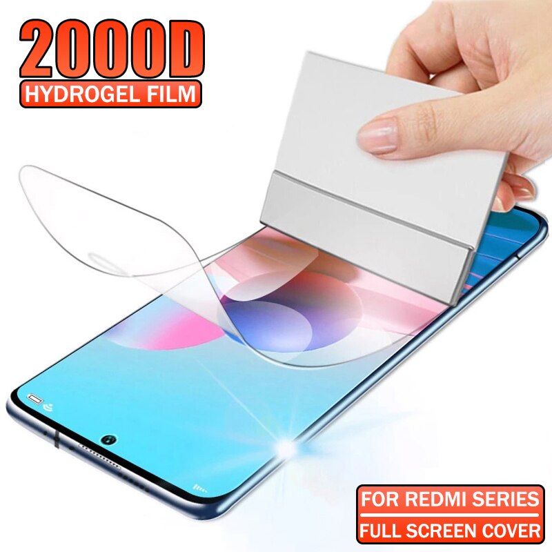 2000D Hydrogel Film On The Screen Protector For OnePLus 7T 6T 5T 8T Pro Full Cover Sof Screen Protector For OnePLus 7 6 5 8 9 9R