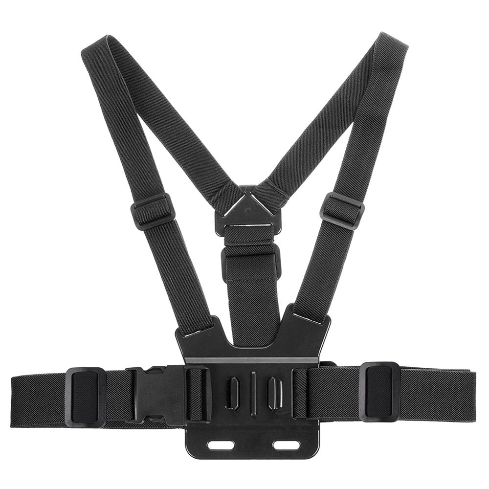 Verstelbare Sport Action Camera Borst Riem Voor Gopro Hero 5 4 3 + 2 1 Sjcam Xiaomi Yi Camera accessoires