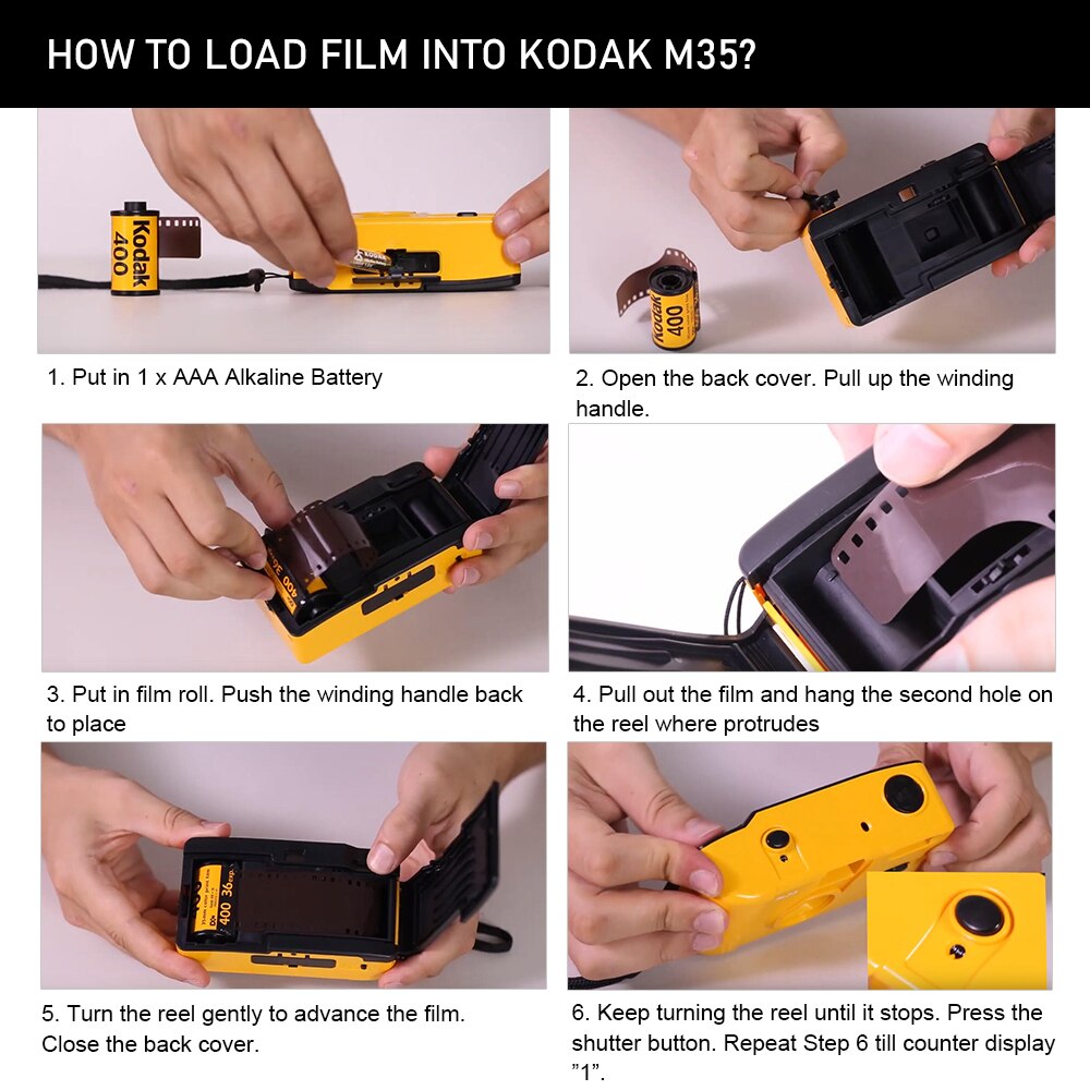 Kodak – Film négatif noir et blanc, IOS TRI-X 400TX 400 120, 1 à 5 rouleaux (Date d&#39;expiration: 2023)
