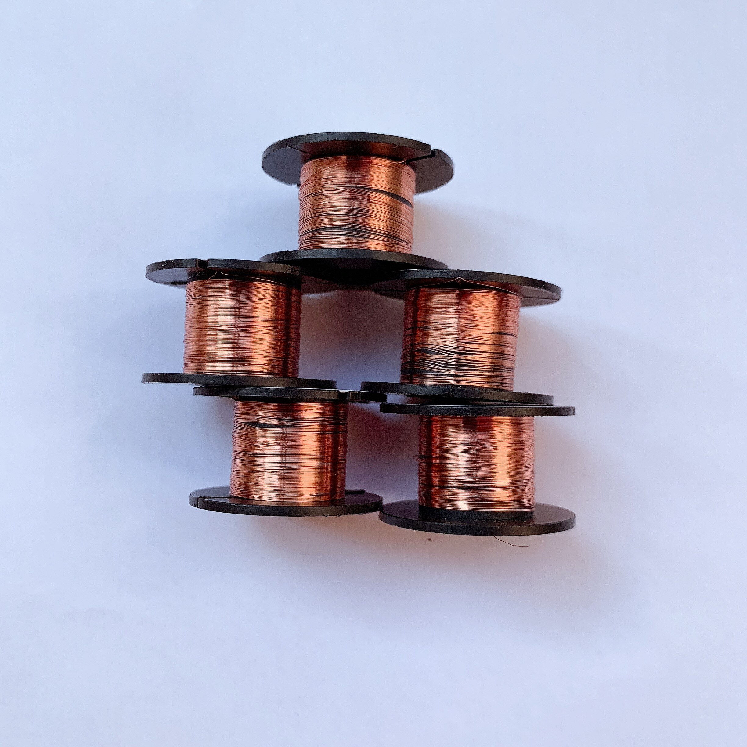 5 stk. 0.1mm blik emaljeret ledning printplade reparation forbinder wire jumper reparation spole svejsetråd