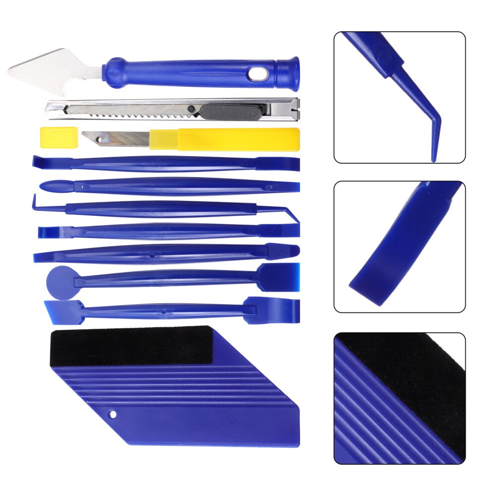 1 set of Car Tint Tools Kit Protective Film Installing Tool Window Film Squeegee