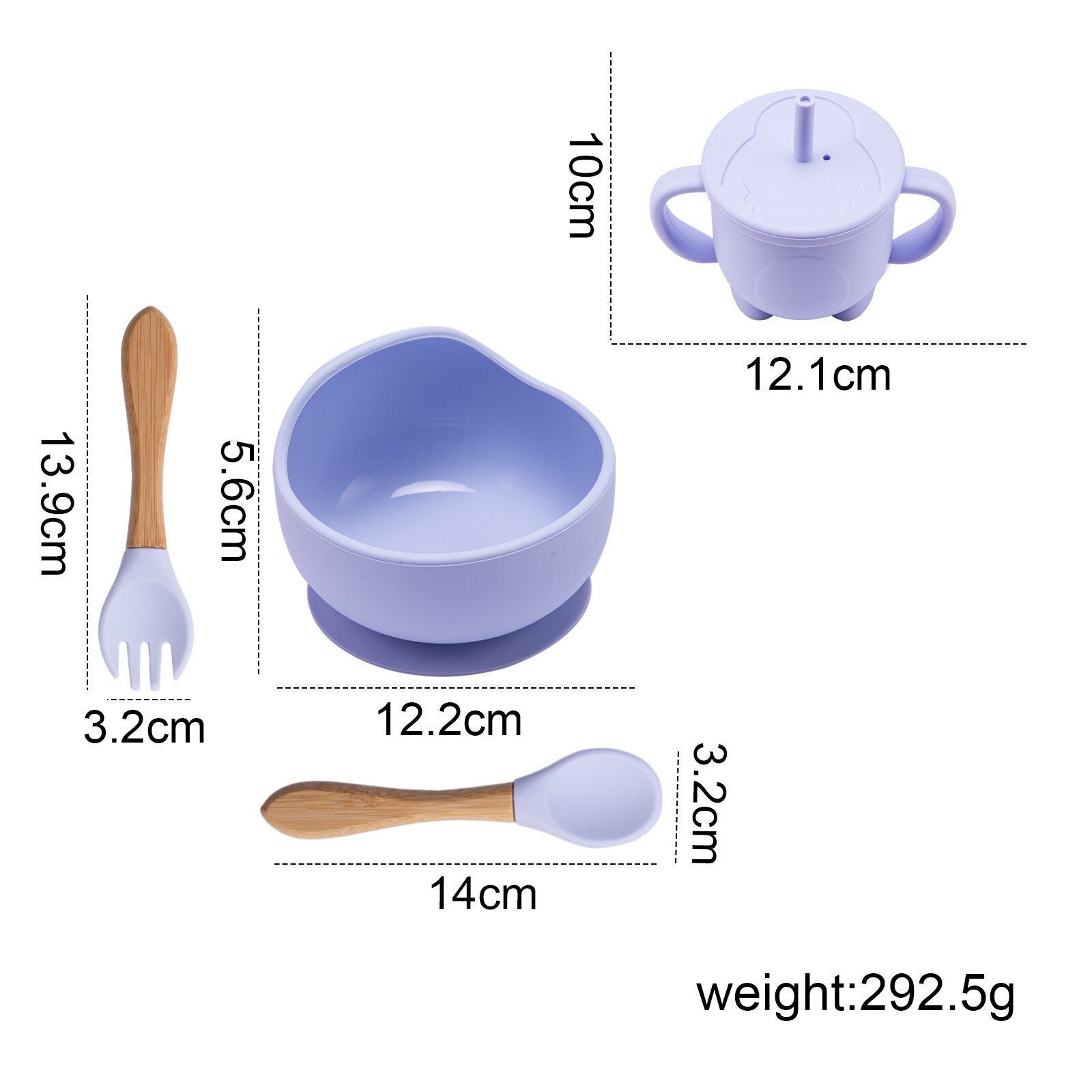 Dziecko płyta silikonowa zastawa stołowa dzieci miska zasysająca talerze karmienie dziecka miseczka silikonowa kubek ze słomką widelec naczynia zestaw stołowy dla dzieci