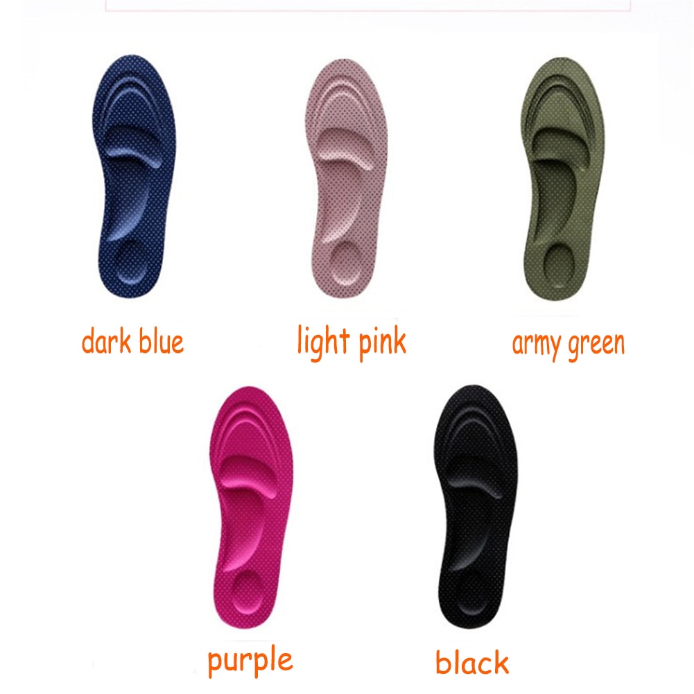 4D Memory Foam Orthotic Insole Arch Support Orthopedic Insoles For Shoes Flat Foot Feet Care Sole Shoe Orthopedic Pads
