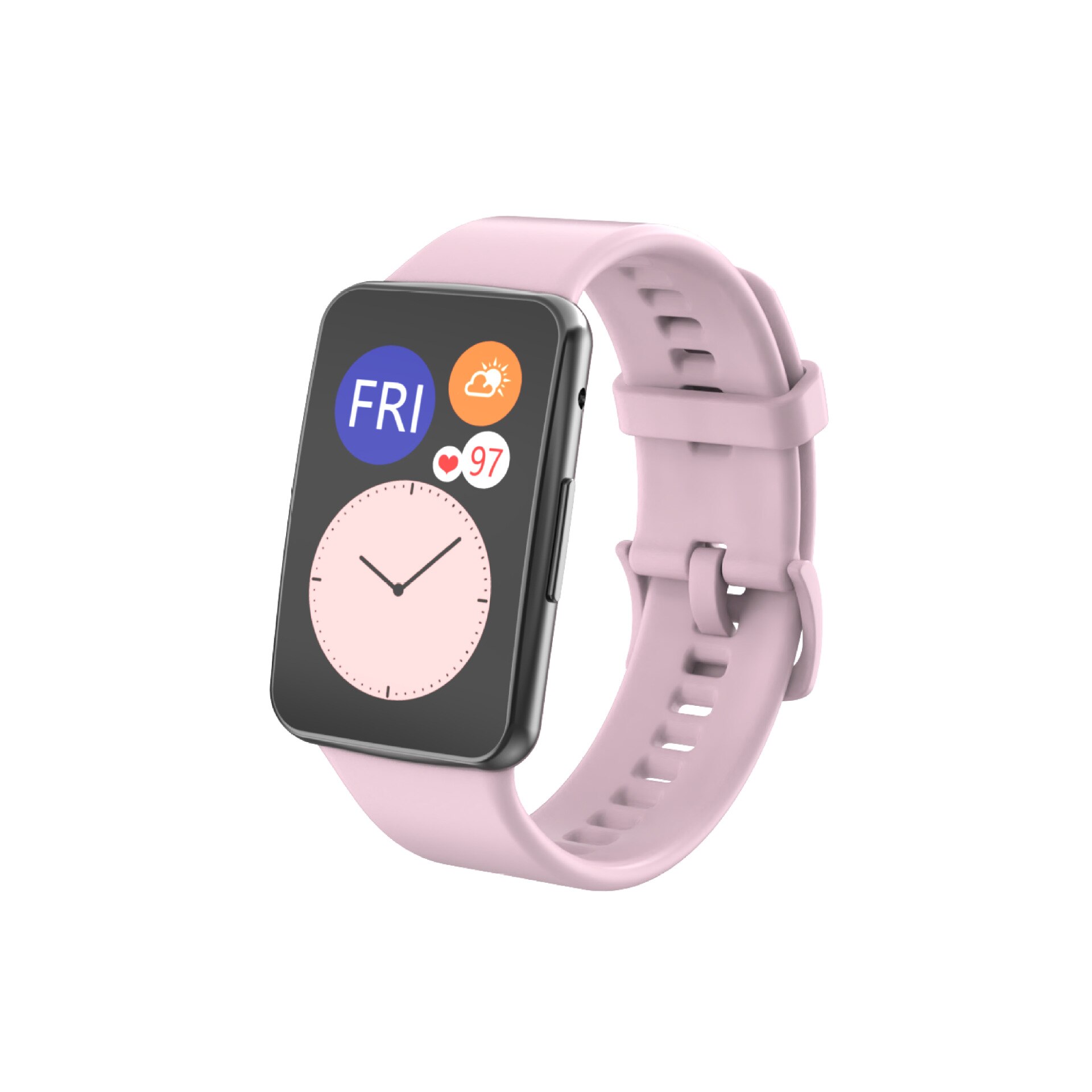 Pulseira para huawei relógio ajuste pulseira de substituição esporte pulso cor tpu esporte silicone pulseira original novo com ferramenta: strap 4