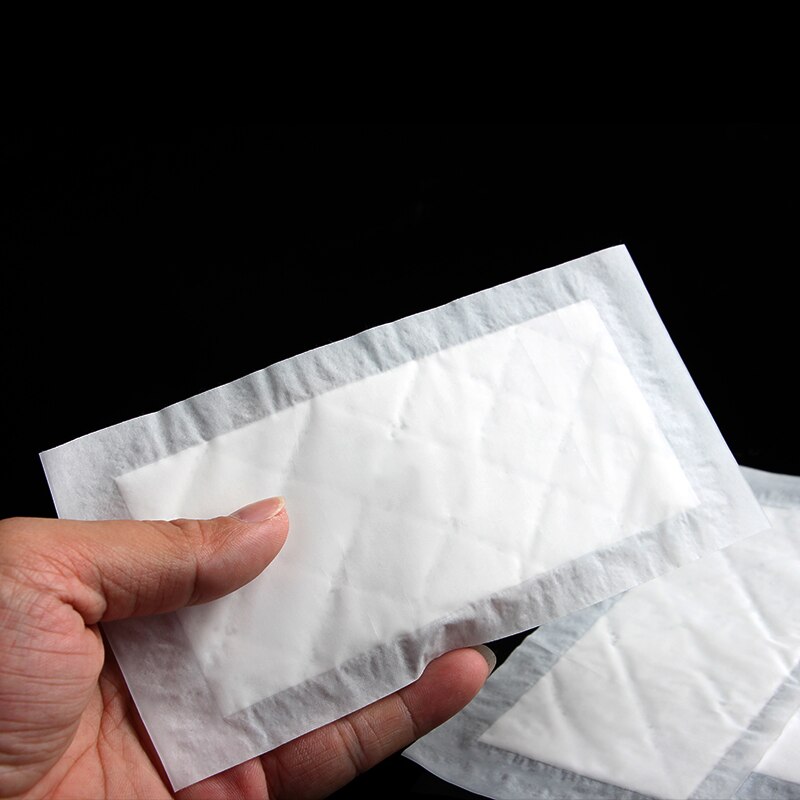 Misource 160x80mm 40ml 500pcs Moisture Absorbing Seafood Absorbant Meat Soaker Absorbent Food Pad