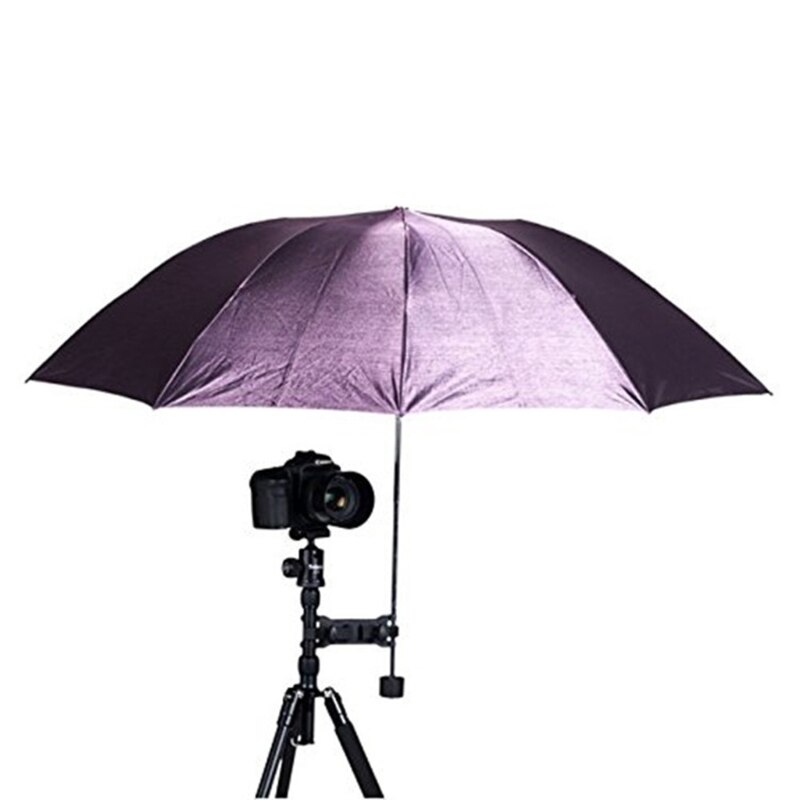 Clip Umbrella Holder Clamp Light Stand Tripod Camera Bracket Tripod Holder