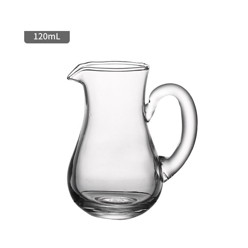 Pichet d'eau froide en plastique de grande capacité, pour jus de fruits, lait, Bar, bouteille de bière, vin, boisson, bouilloire Anti-chute: E-120ml