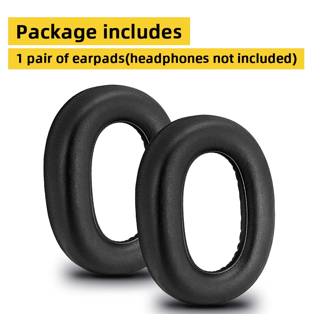 Elite 85H Ersatz-Ohrpolster, kompatibel mit Jabra Elite 85H Wireless-Kopfhörern, Ohrpolster