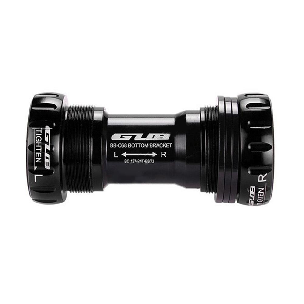 Gub Fietsen Levert Keramische Bb Trapas Shell 68/73 Mm Schroef/Draad Type Bsa Crankstel Lagers Fiets as: Black