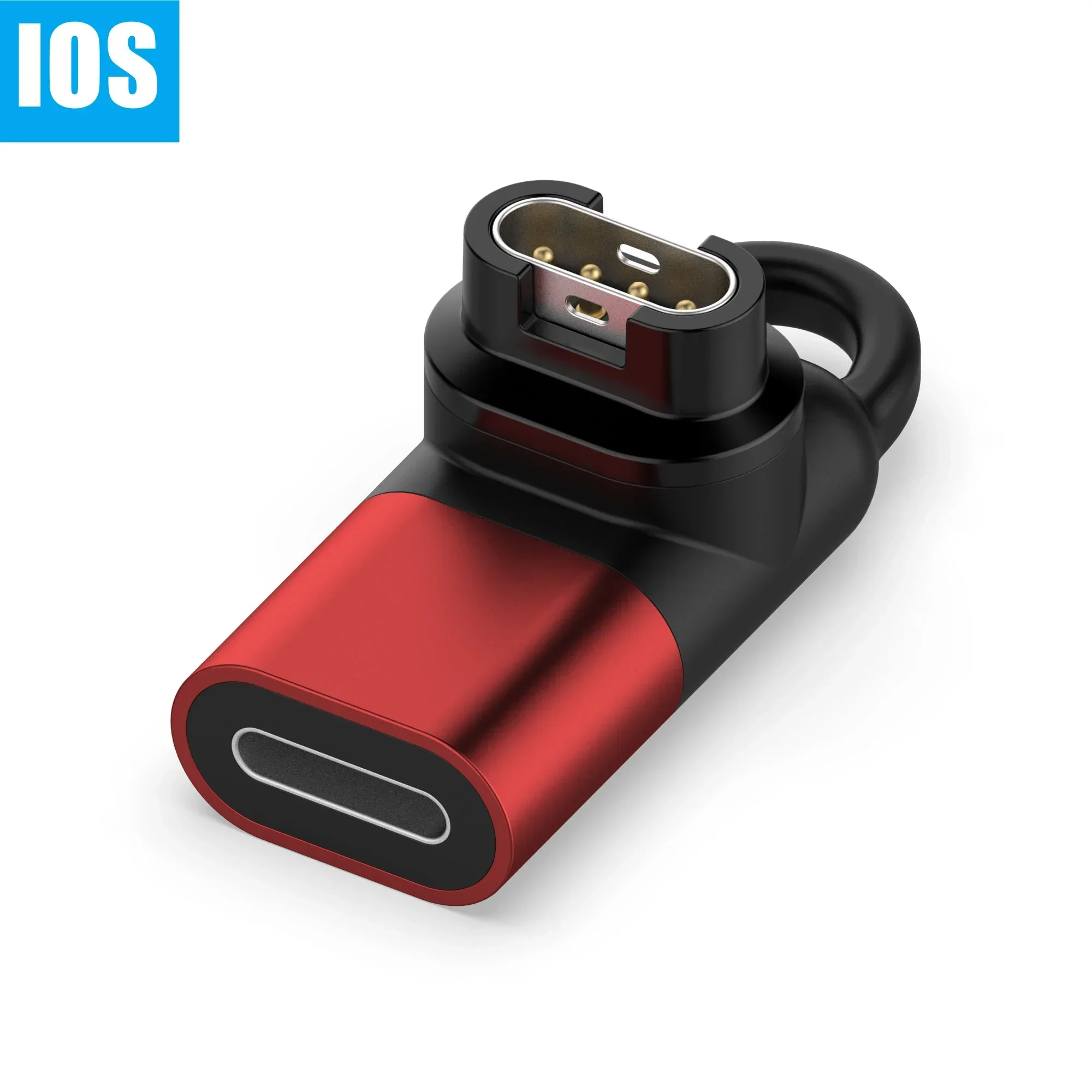 Cavo dati adattatore micro USB IOS per ricarica per orologio Garmin Fenix 5 5X 5S 6 6X pro per attivo Fenix 6/6X ProSolar/6S pro/S40: nero giallo