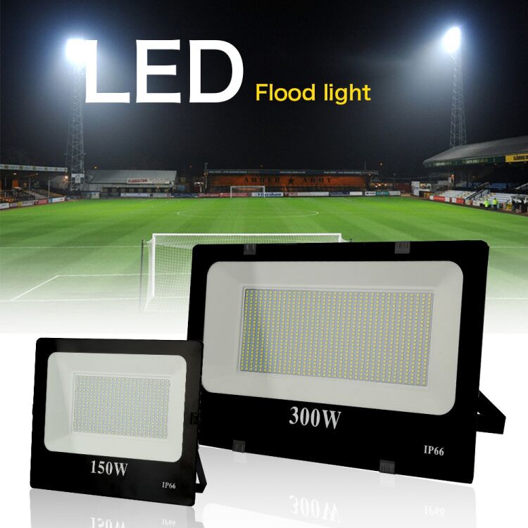 AC175-260V FloodLight Outdoor Lighting Projector Reflector Exterior wall waterproof Garden Square LED Spot 10W-400W Flood light