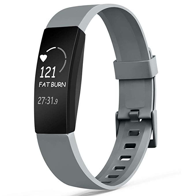 Für Fitbit inspirieren Band Für Fitbit inspirieren HR Riemen Weiche Uhr Band Armbinde Für passen bisschen inspirieren/As2 Zubehör: 1 / L