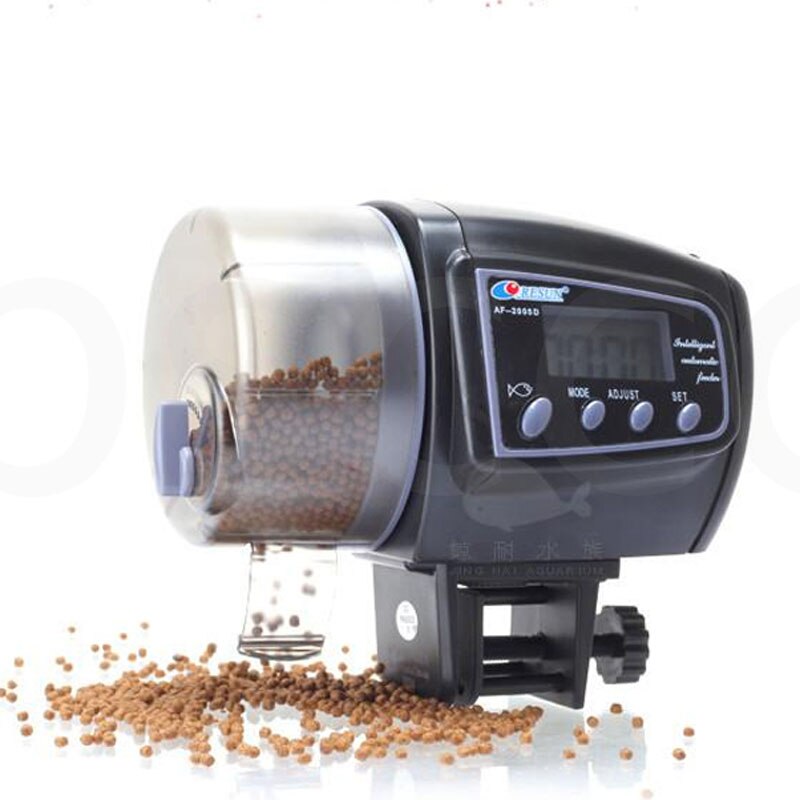 Adjustable automatic feeder Aquarium automatic feeder aquarium automatic feeding fish timing feeder Timer Auto Fish Tank Food