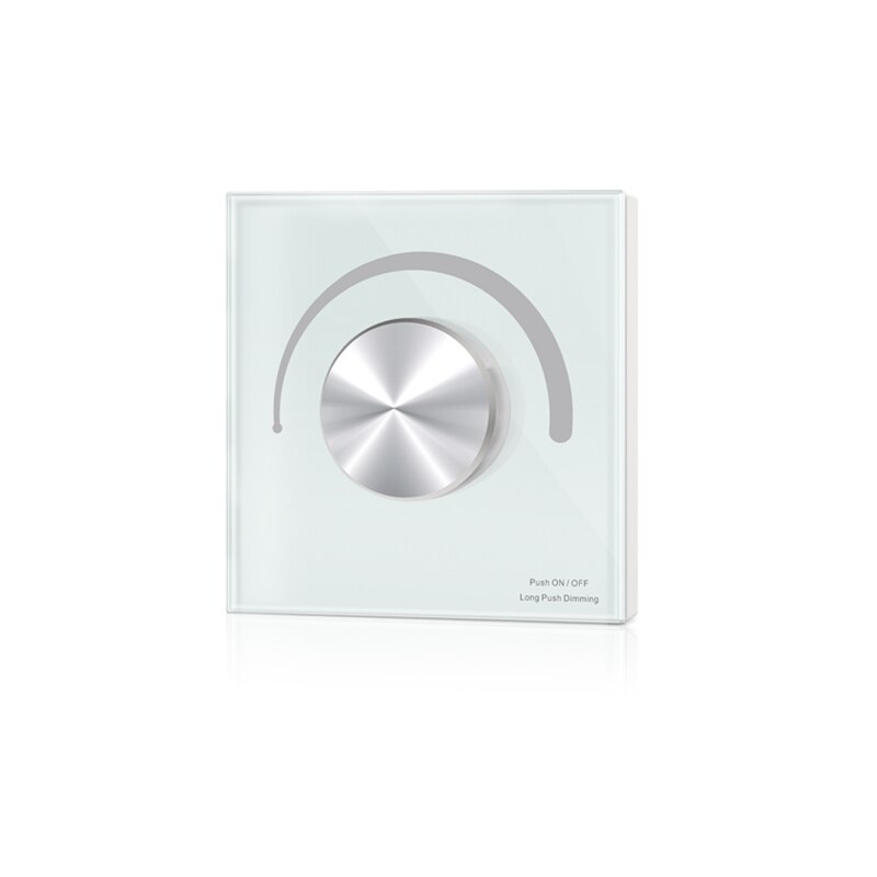 Regulador Triac Led de 100V -240V, entrada 1,2a, salida, borde trasero, perilla de Panel de montaje en pared, CA 220V, Bombilla de lámpara de alto voltaje,