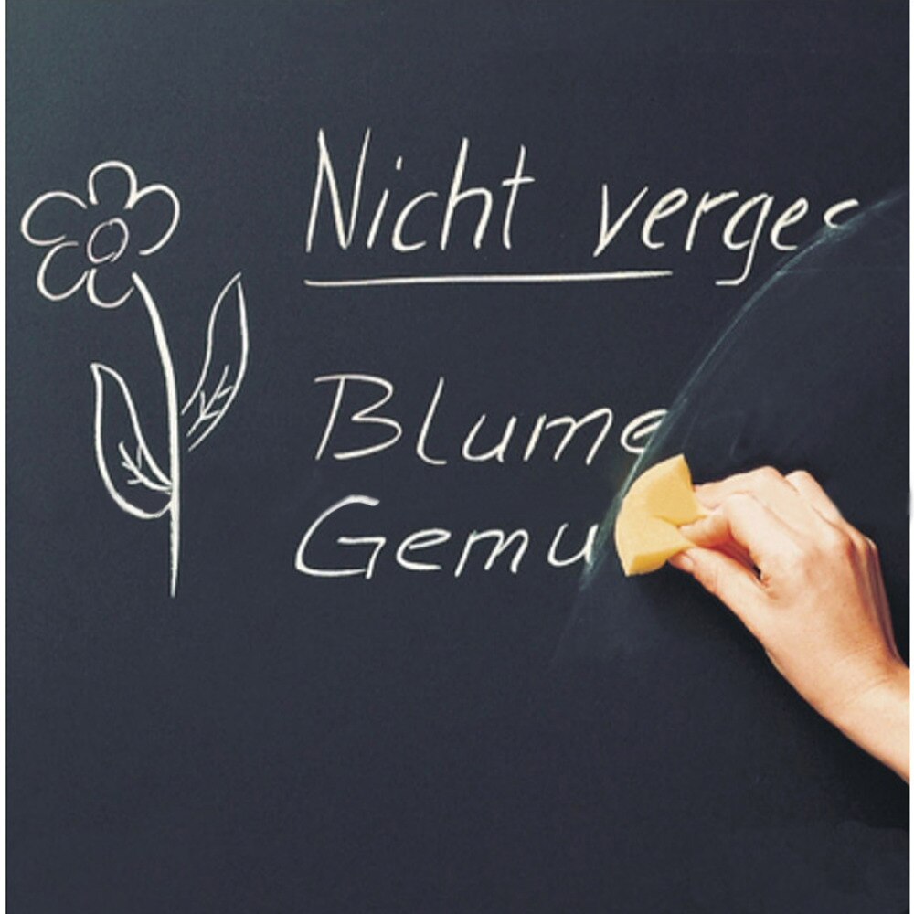 Vinyl Chalkboard Wall Stickers Removable Blackboard Self-Adhesive Blackboard Draw Mural Decals Art Chalkboard Great for Kid