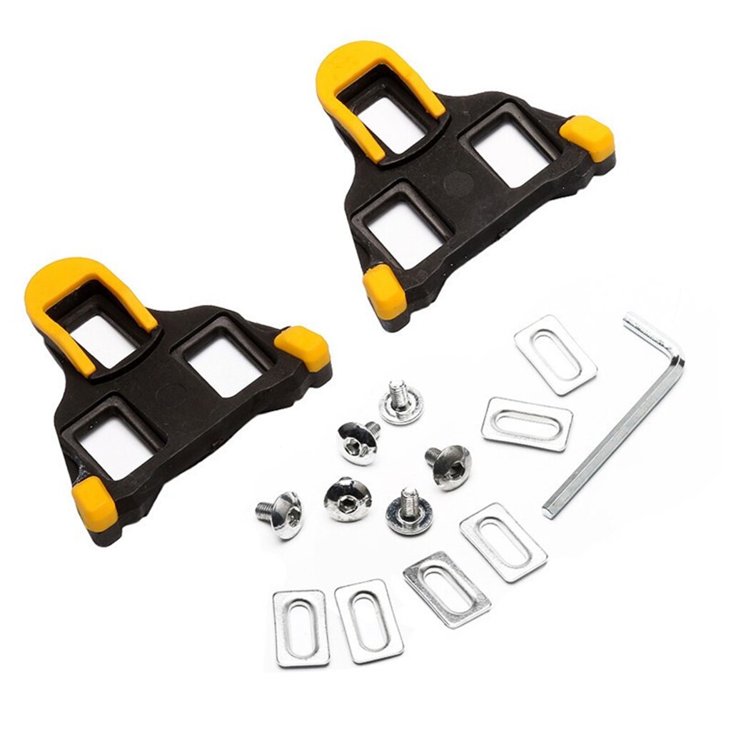Fietsen Schoenplaten SPD-SL Cleat Set Road Fiets Pedaal Cleats Dura Ace, Ultegra: SM-SH11 Sh-10 Sh-12 Y4UB: YELLOW