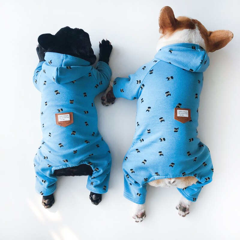 Herfst Puppy Dikke Truien Chihuahua Pyjama Voor Yorkies Hond Kleding Voor Kleine Honden Kleding Franse Bulldog Warm Jumpsuit