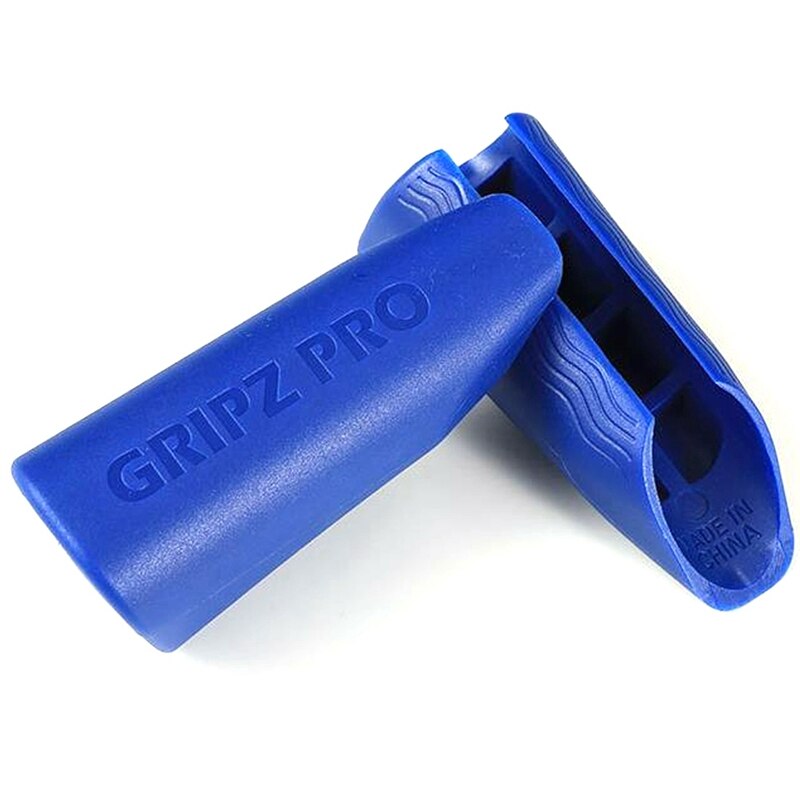 Arm Grip Voor Handvat-Arm Wrestling Apparatuur In De Sportschool Voor Halter, Roeien, Pulldowns Oefeningen Etc: Blue