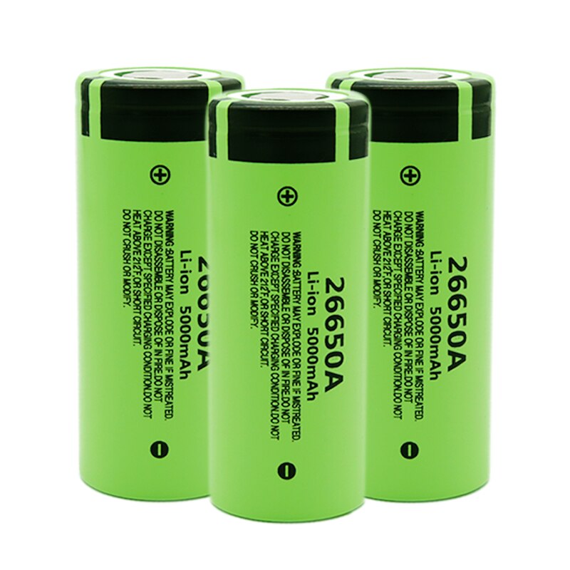 26650 Batterij 5000 Mah Li-Ion Oplaadbare Batterij Led Zaklamp Zaklamp Li-Ion Batterij Accumulator Batterij