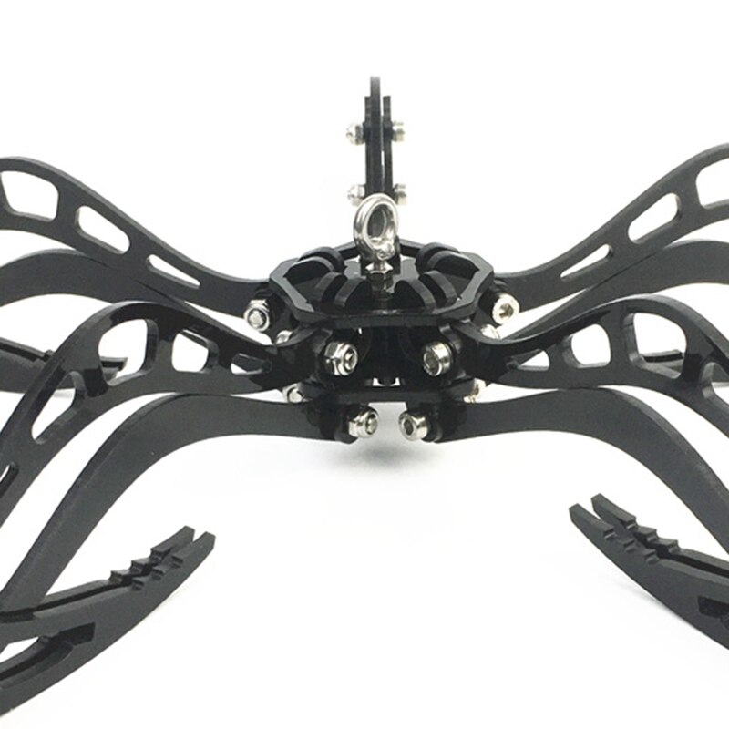 Fire-akset akrylmanipulator drone forbedret klo drone mantis klo robot arm krog drone opgradering grabber kit