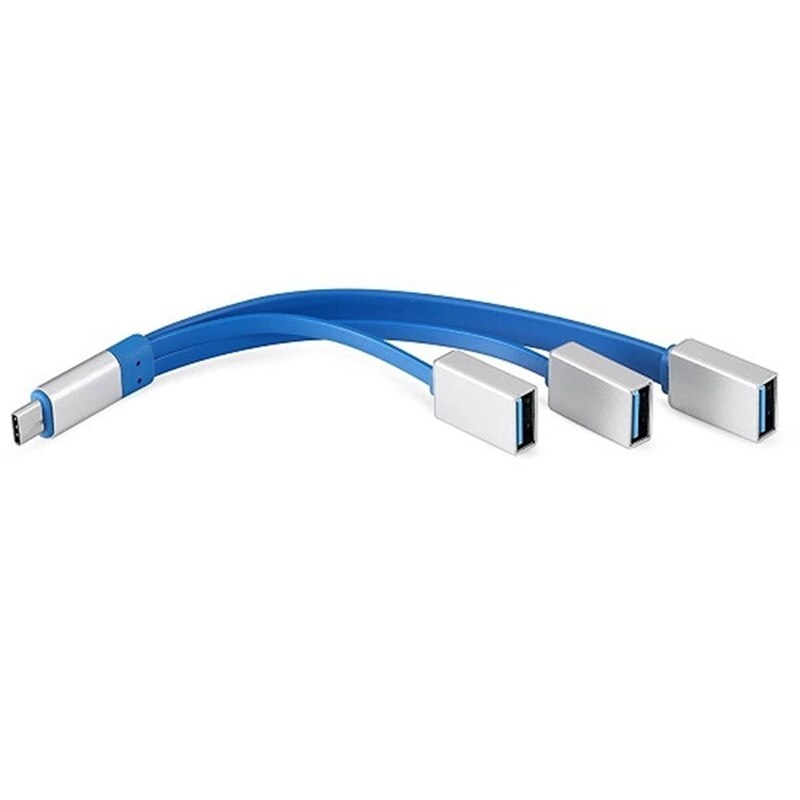 Adaptador Usb 3,1 tipo C Hub multipuerto 3 en 1 Usb C a Usb 3,0 + 2 X Usb 2,0 Char.