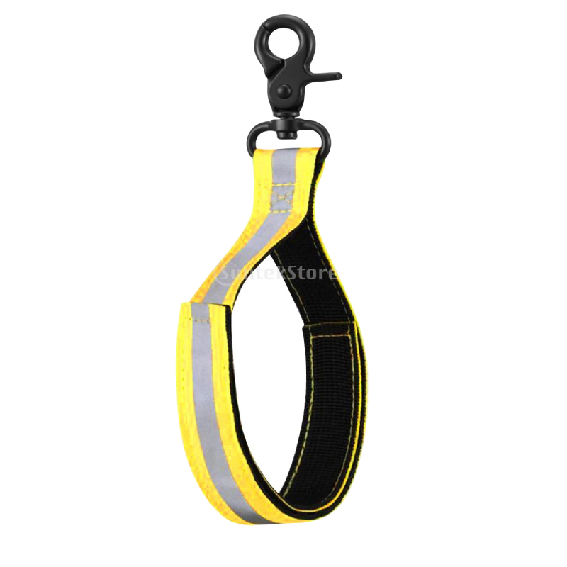 Glove Clips Firefighter Glove Strap Gloves Holder with 2 Clip for Hanging Gloves Tool Bags Glove Keeper Glove Clamp: Yellow