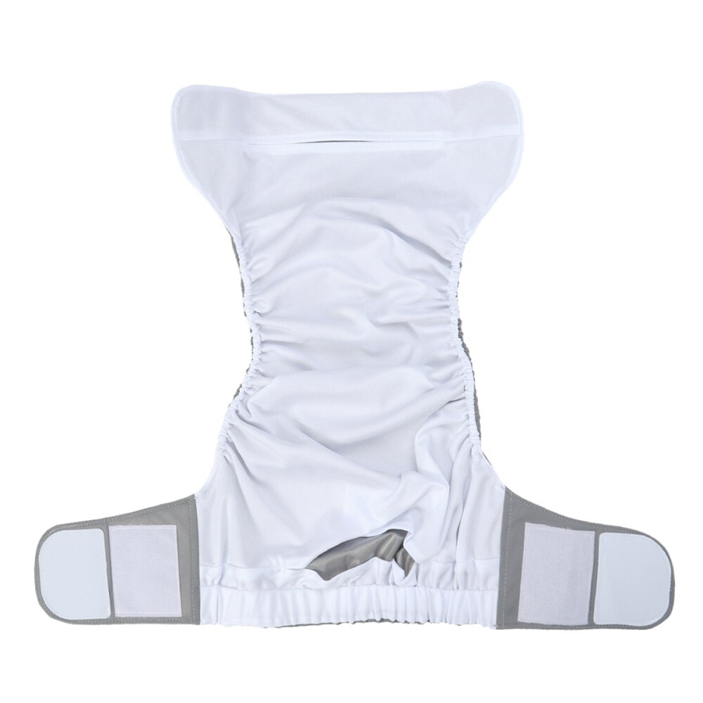 Couche-culotte réutilisable et lavable pour adulte, grande taille ajustable pour personnes âgées et handicapées, soins postopératoires, 1 pièce