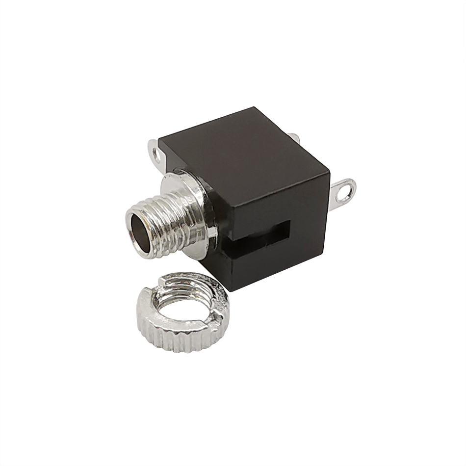 5/10 Stuks 2.5MM Hoofdtelefoonaansluiting PJ-201M 3Pin DIP Mono Kanaal Audio Vrouwelijke Socket PCB Panel Mount connector PJ201M Oortelefoon Adapter
