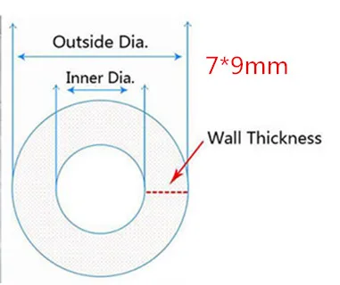 Tubo de silicona transparente de alimentaria, 1M/5M, manguera de goma de silicona, tubos blandos, tubo de silicona Flexible de goma segura