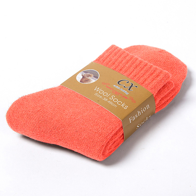 1 par de calcetines cálidos de invierno para mujer, calcetines de lana merina para hombre, súper gruesos, sólidos contra el frío, calcetines gruesos de felpa térmica para nieve: Gris
