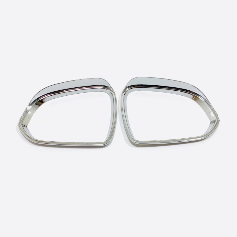 Para unidad Changan UNI-T -2023 ABS carbono negro rojo puerta lateral del coche espejo retrovisor/cubierta de ceja de lluvia embellecedor accesorios de coche: Rosa