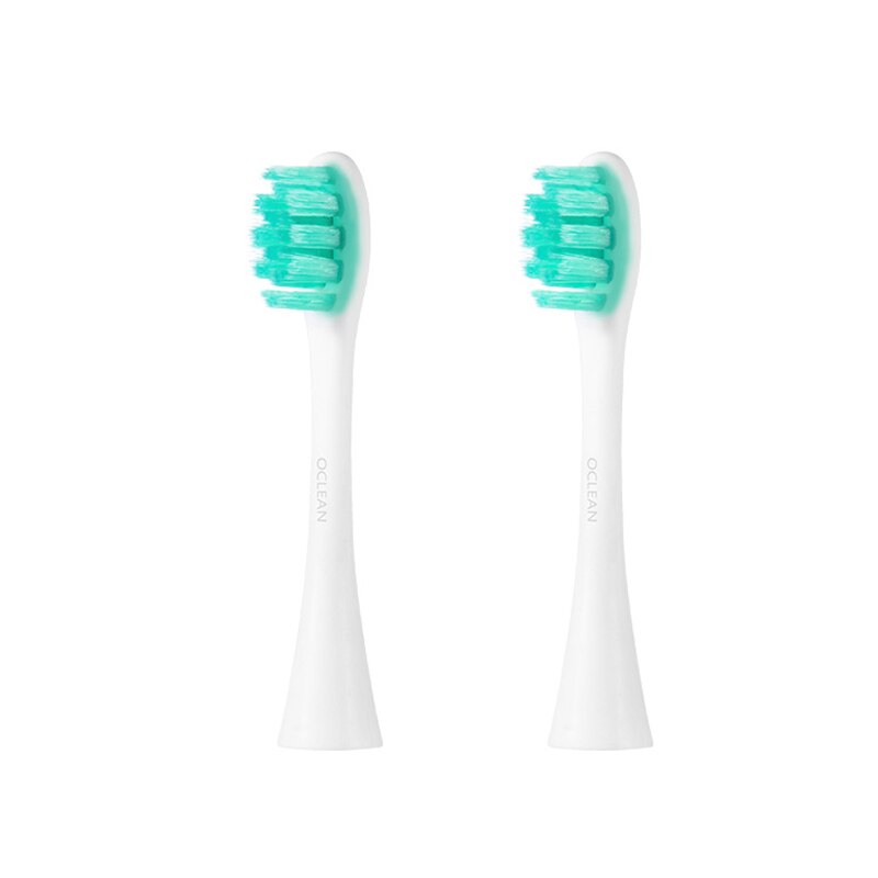 2PCS Original Xiaomi Oclean Replacement Brush Heads For Automatic Electric Sonic Toothbrush Deep Cleaning Tooth Brush Heads: green