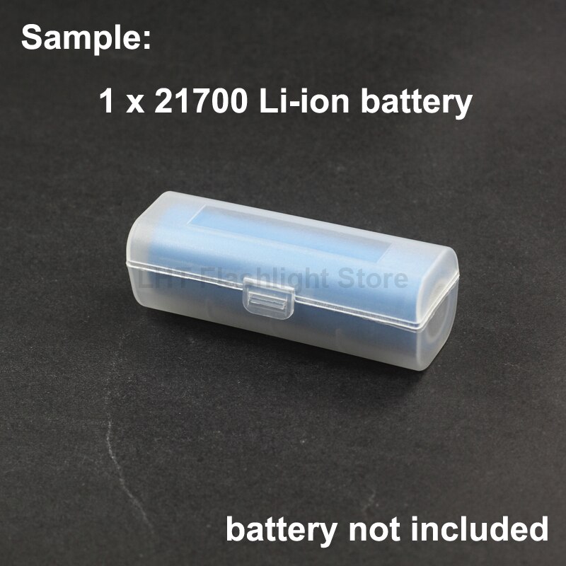 Battery Storage Box for 1 x 21700 Battery - Transp... – Vicedeal